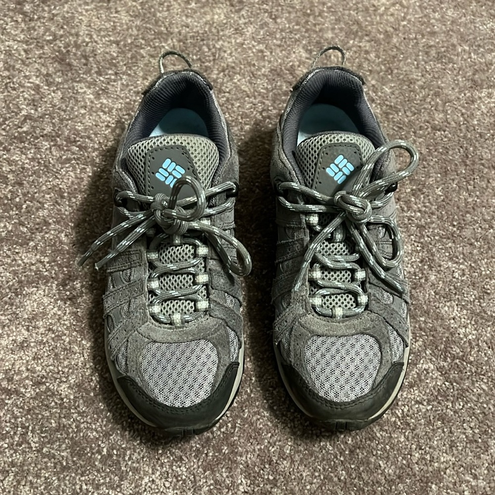 Columbia suede trail shoes 7
